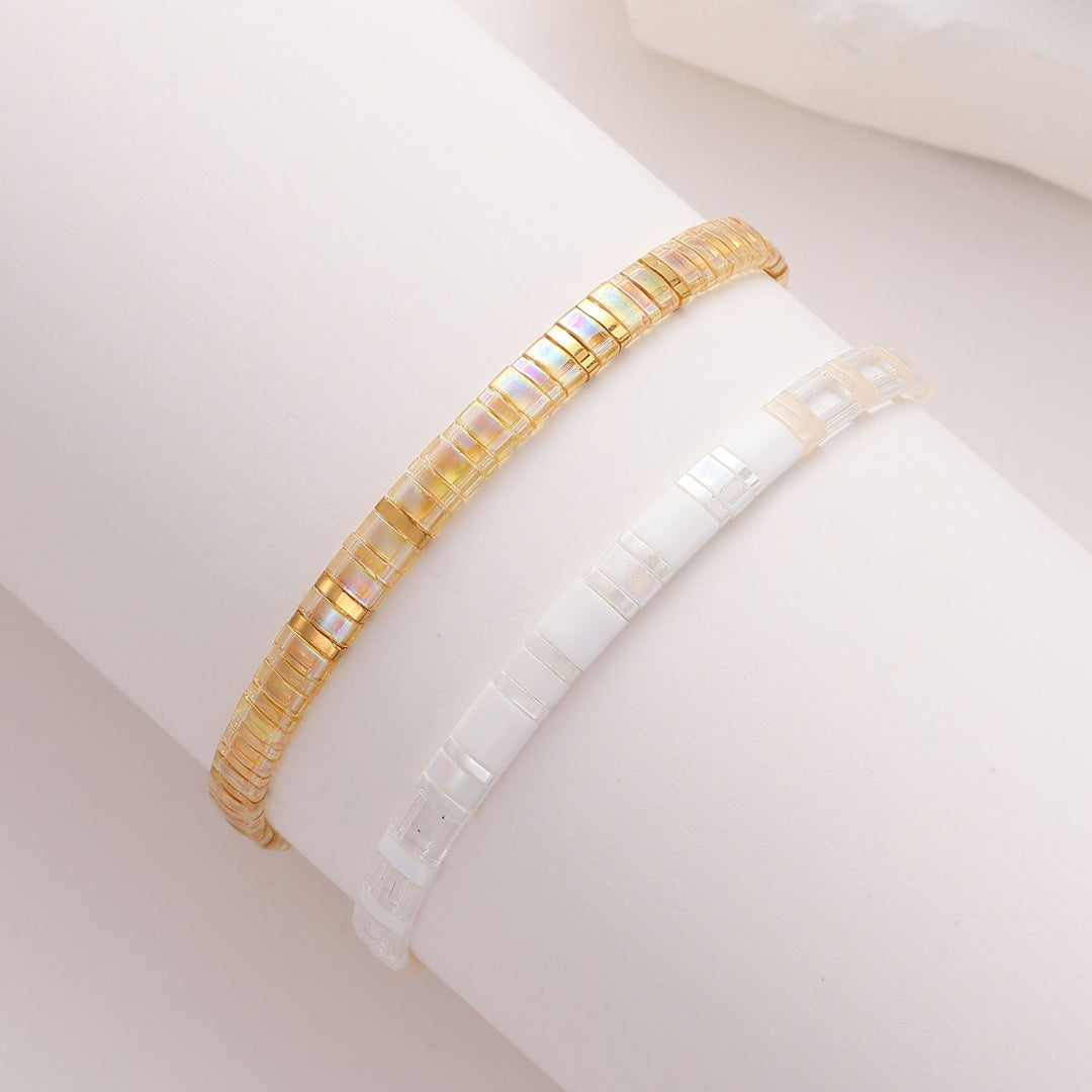 Ensemble Gøld - Bracelets de perles