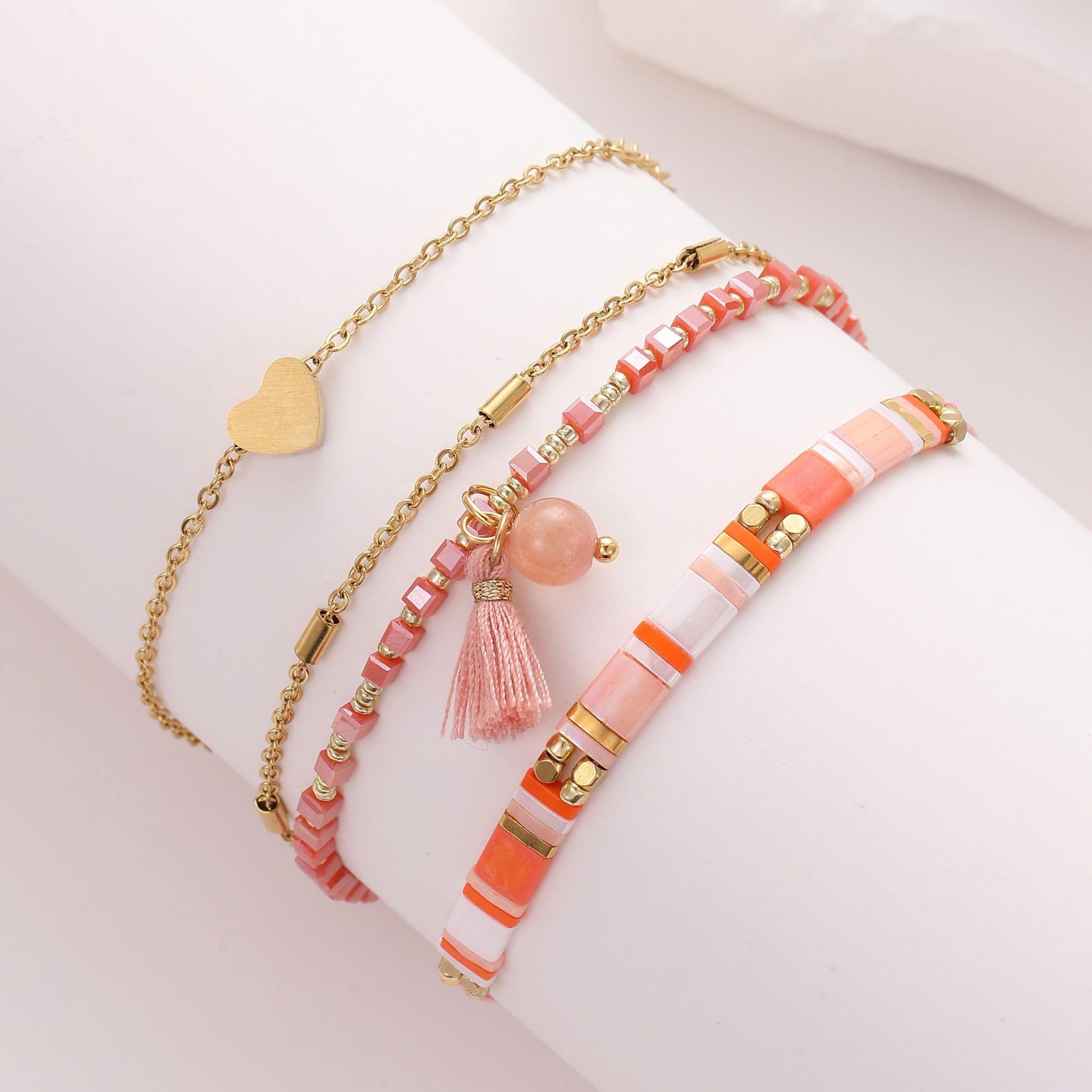 bracelet de perles de verre du japon – Koss Design