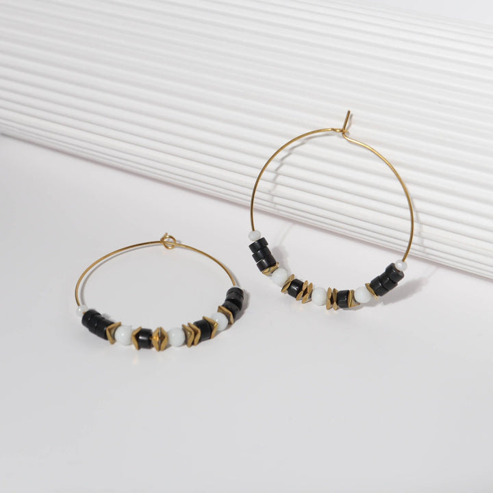 Shade - Boucles d'oreilles créoles