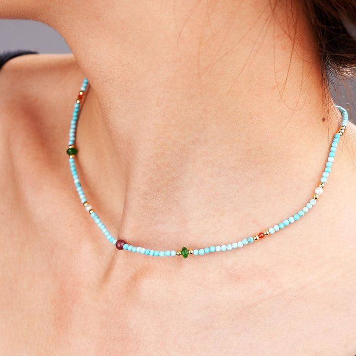 Calla - Collier de pierres