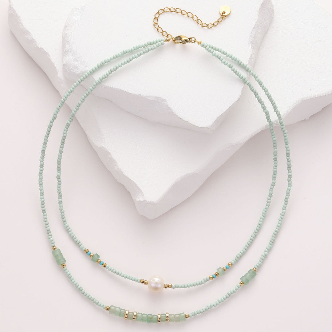Jade - Collier de pierres