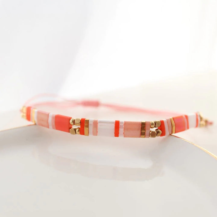 Parure Lily - Bracelet de perles
