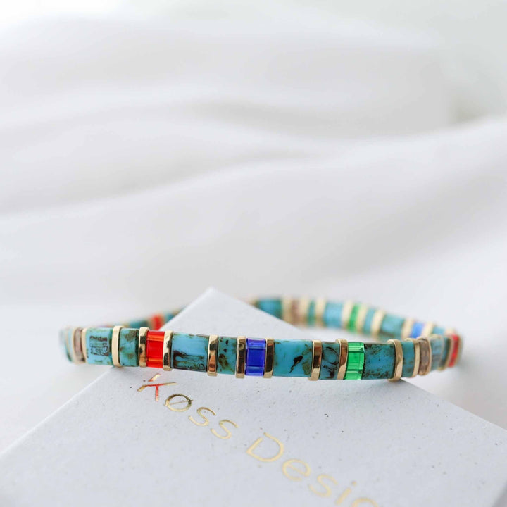 Parure Lou - Bracelets de perles