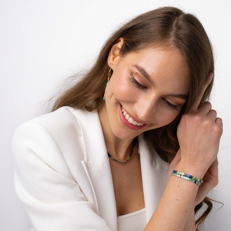 Parure Lou - Bracelets de perles