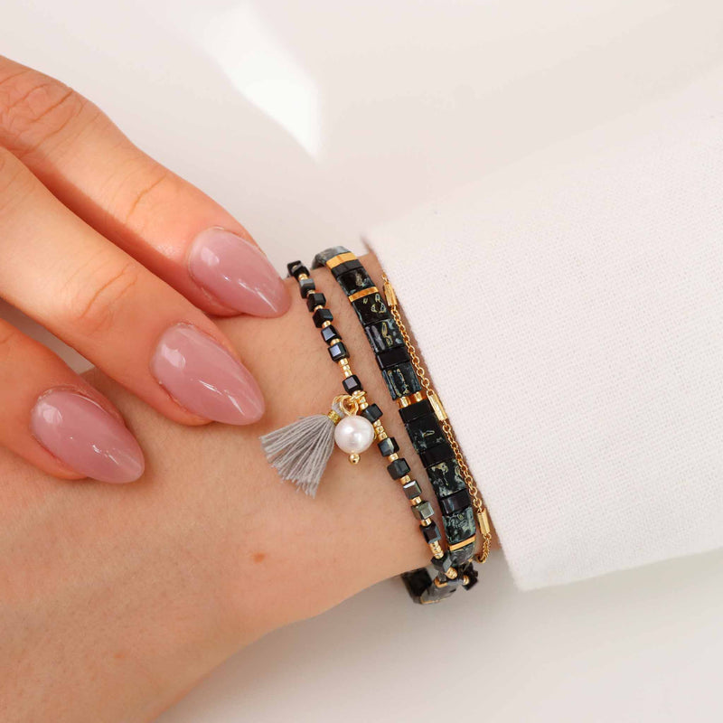 Parure Maya - Bracelets de perles