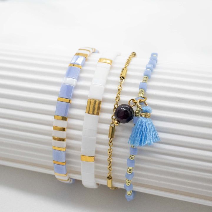 Sky - Bracelet de perles