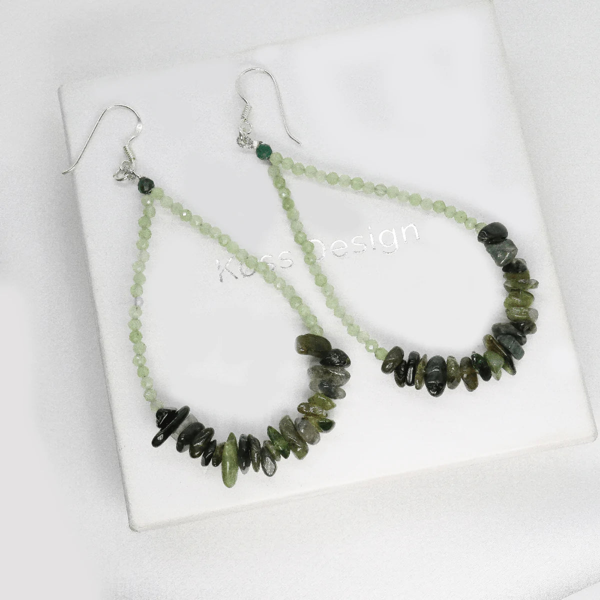 Boucles D'oreilles Sophie Goestch - Style Années 90, Métal Doré/argenté - Occasion Belle état