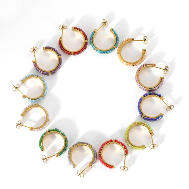 Helena - May Birthstone Earrings