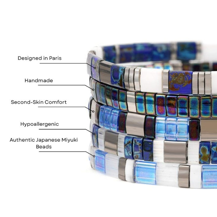 Aurea Set - Beaded bracelets