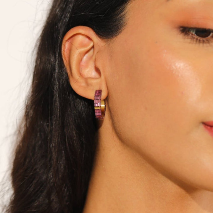 Feurine - Miyuki bead earrings lifestyle photo | Koss Design
