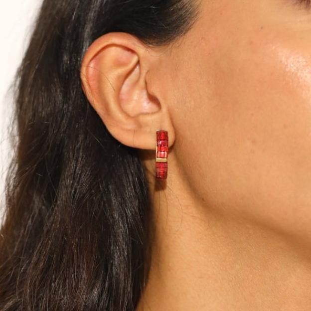 Fiorina - January Birthstone Earrings