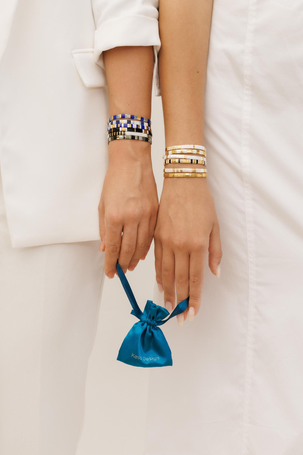 Koss Design bracelets worn