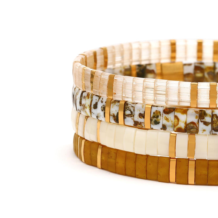 Sienna Set - Beaded Bracelets
