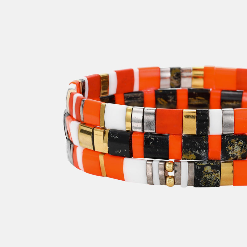 Ember Set - Beaded Bracelets