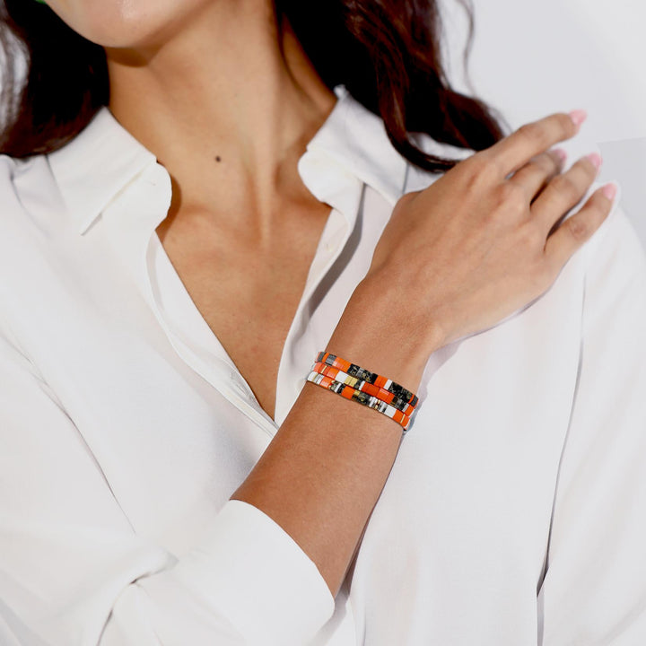 Ember Set - Beaded Bracelets