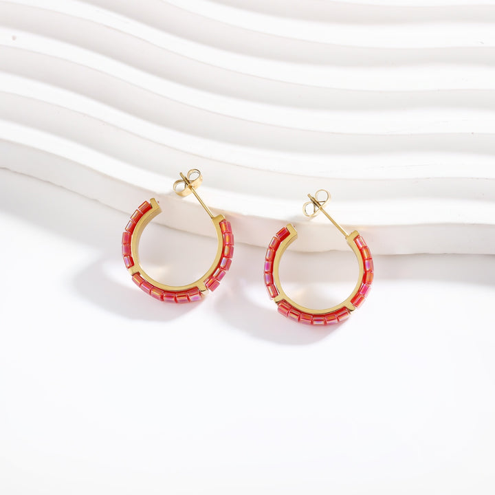 Rosia - July Birthstone Earrings