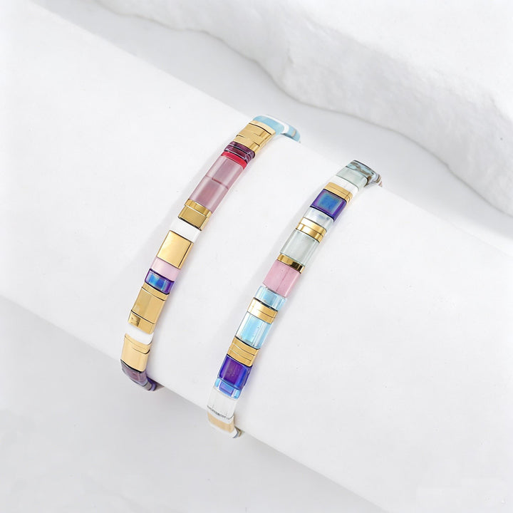 Gia Set - Beaded bracelets
