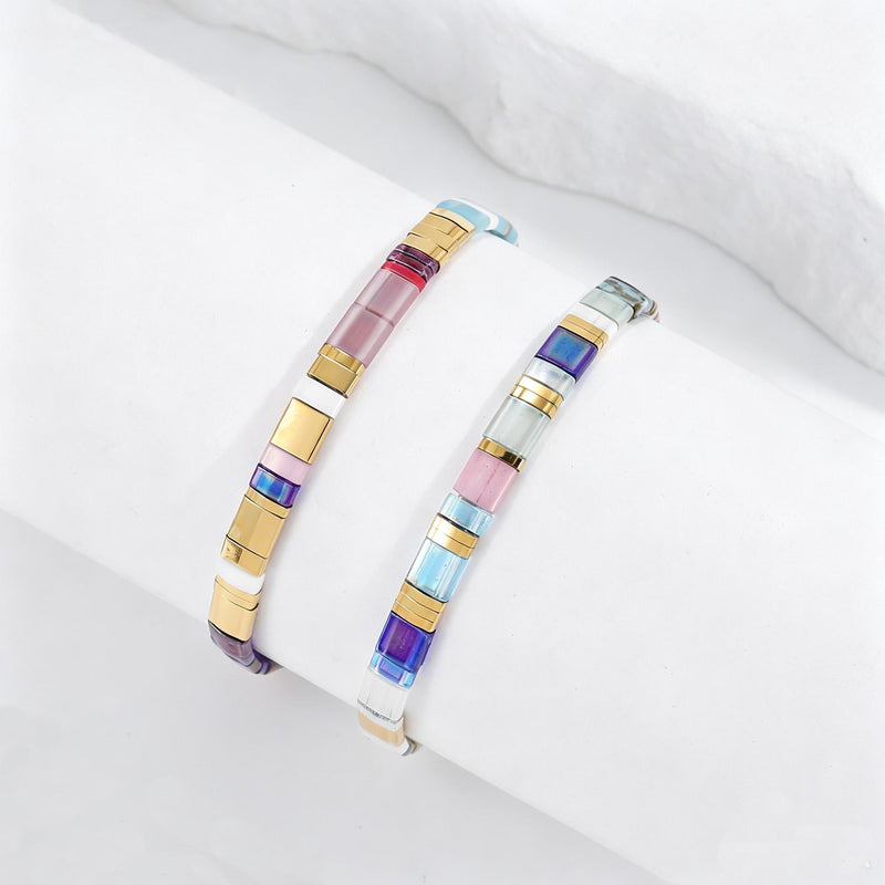 Gia Set - Beaded bracelets