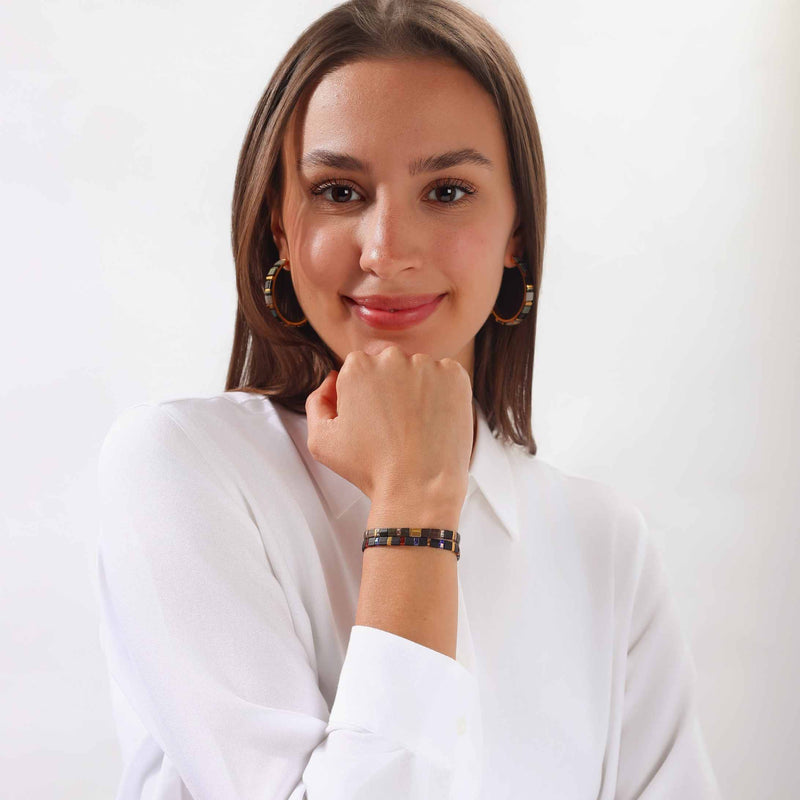 Coffret Cadeau Moon (Bracelet et boucles d&