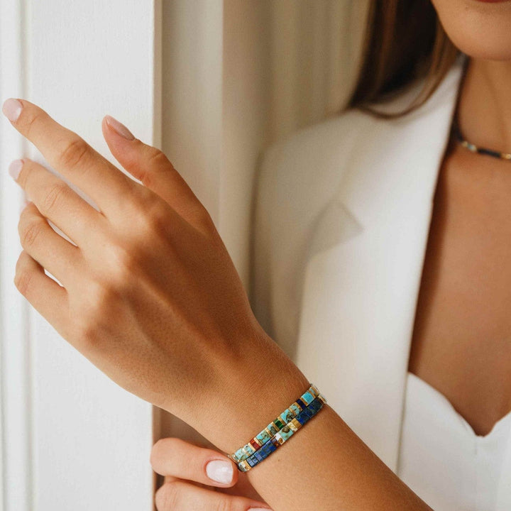 Ensemble Picasso (Parure Lou et boucles d'oreilles Jola)