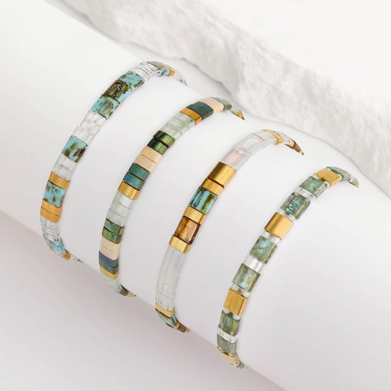 Ensemble Savane (Parures Luna, Émeraude, et Le Morne)