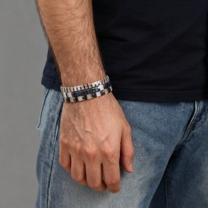 Adela Set bracelet set - close-up of Japanese Miyuki beads handcrafted in Paris