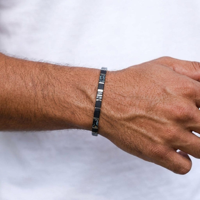 Anina - close-up view of Japanese Miyuki glass beads