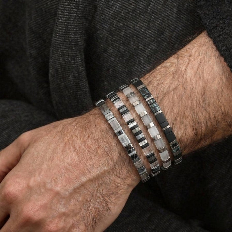 Clio Set - close-up view of Japanese Miyuki glass beads