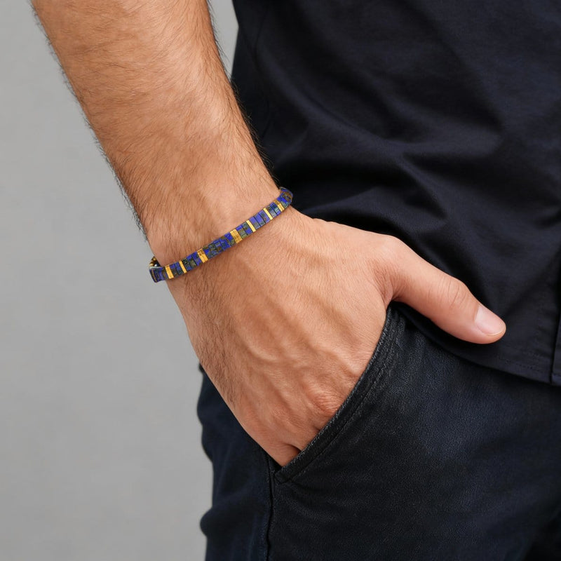 Eclipse - Bracelet de perles (Pour Lui)