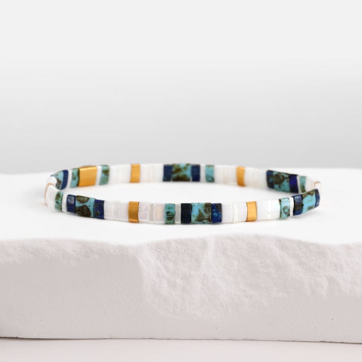 Lucienne - handmade Miyuki bead bracelet | Koss Design Paris