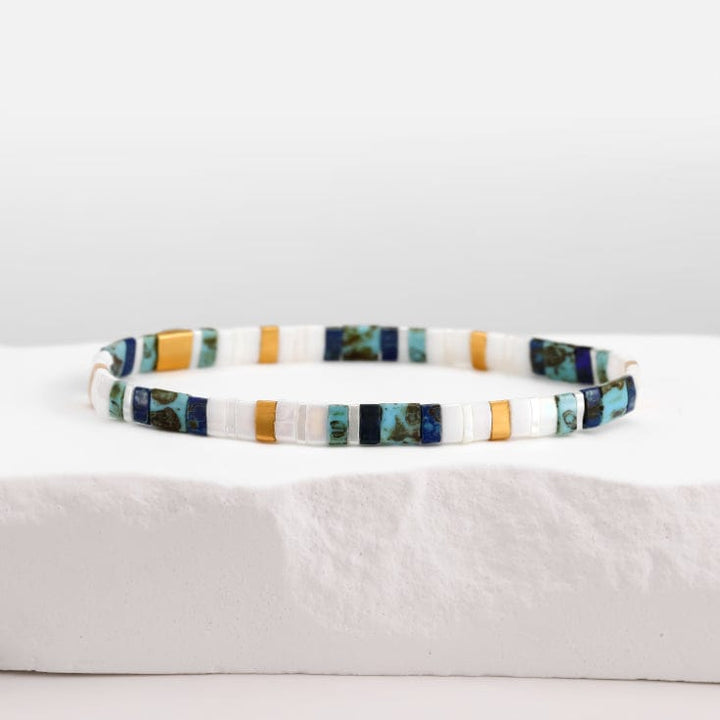 Lucienne - handmade Miyuki bead bracelet | Koss Design Paris