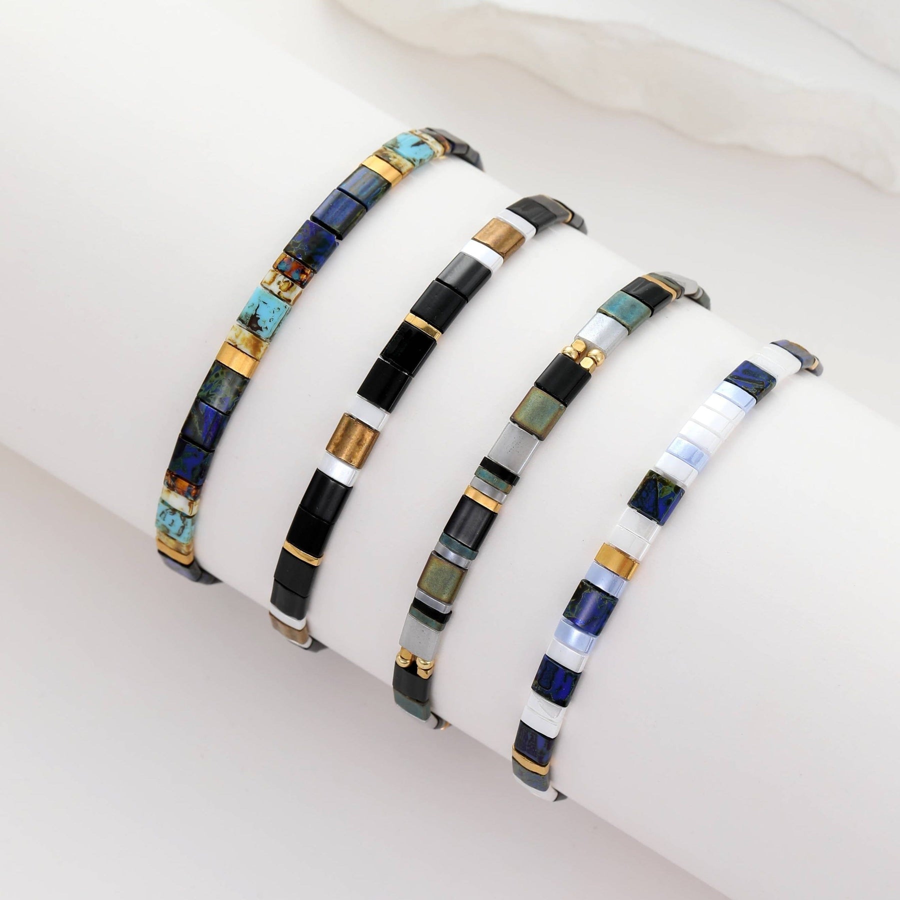 Parure Noël - Bracelets de Perles – Koss Design