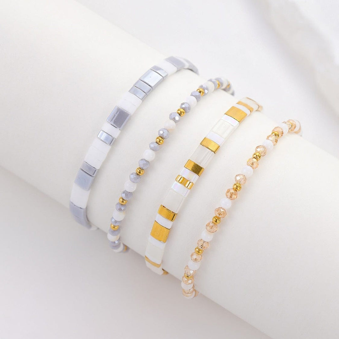 Parure Isa - Bracelets de perles