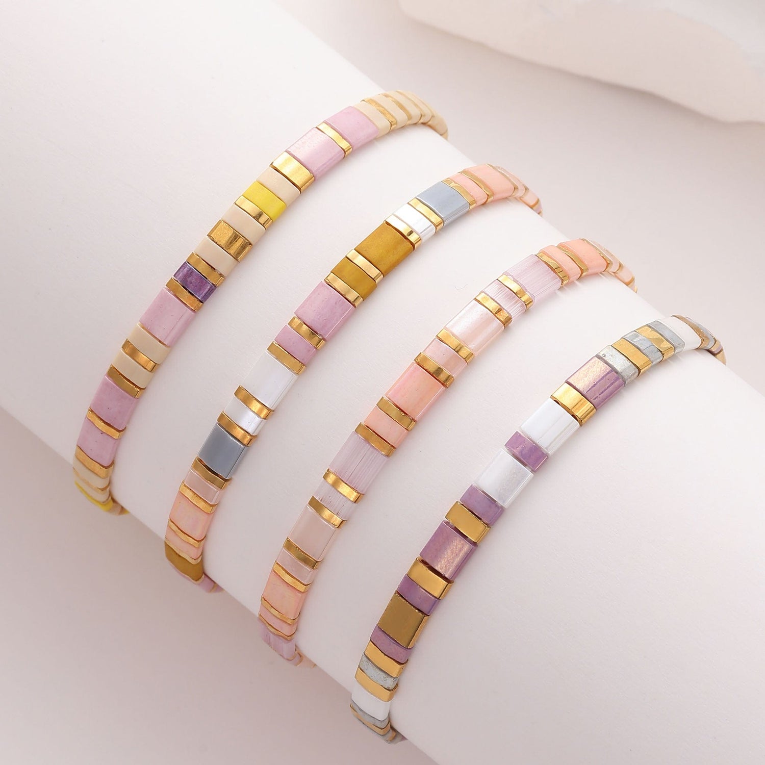 Lia Set - Beaded bracelets