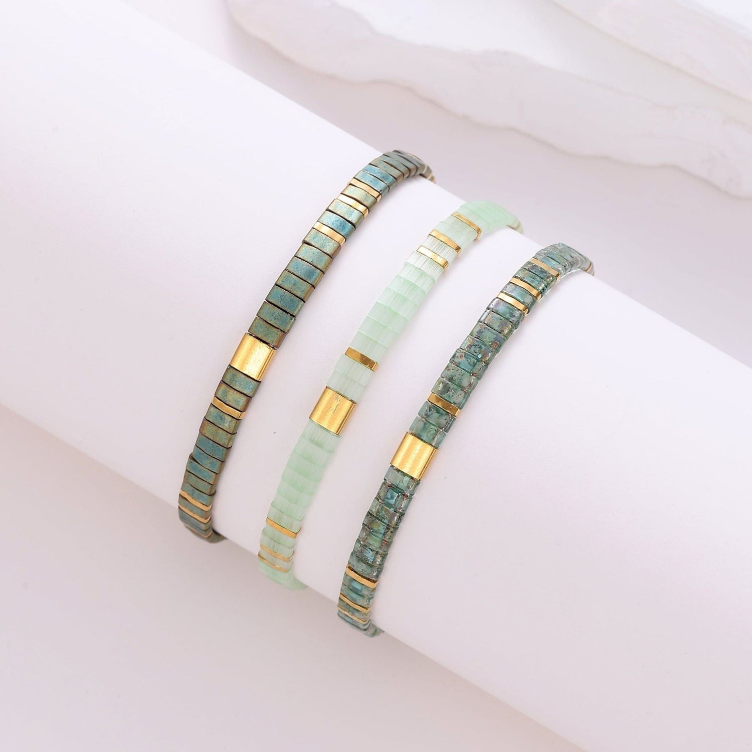 Luna Set - Beaded bracelets