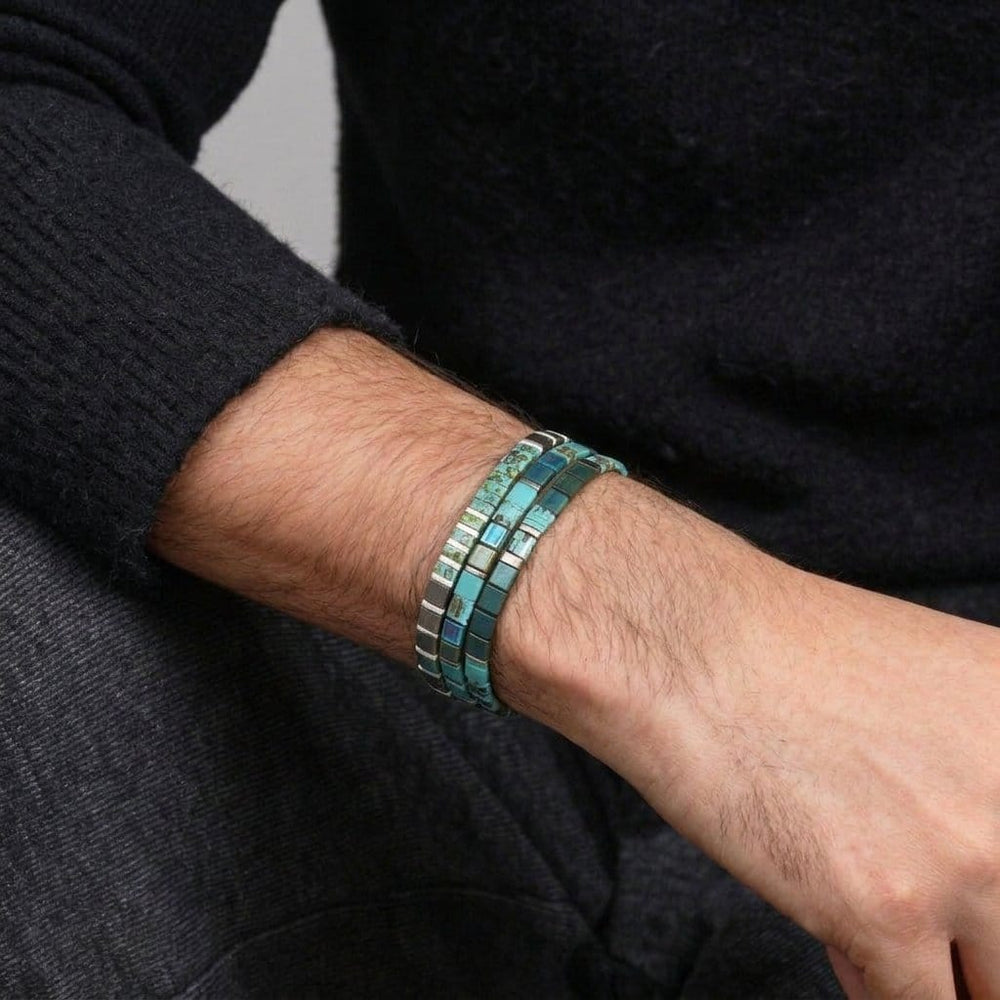 Esmira Set - Beaded bracelets (For Him)