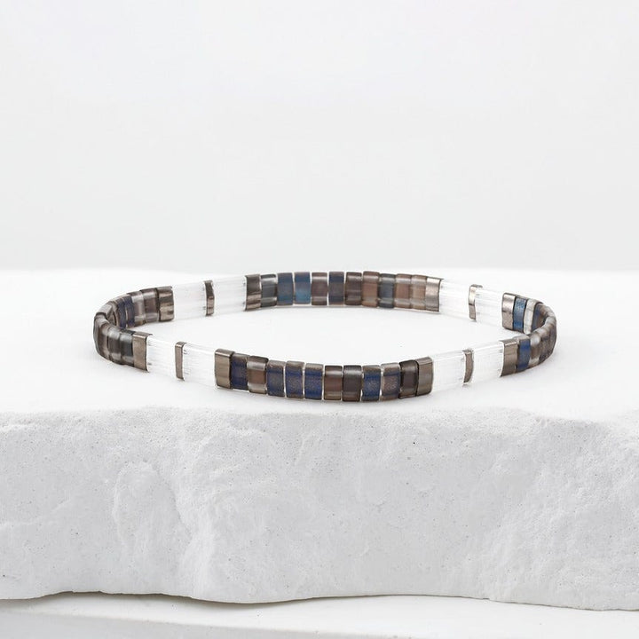 Adela Set - Miyuki bead bracelet set for men lifestyle photo | Koss Design