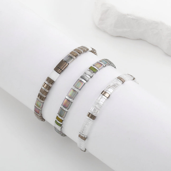 Parure Celine - Bracelets de perles