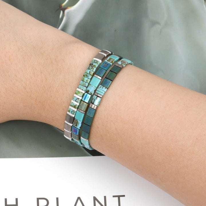 Parure Esmira - Bracelets de perles