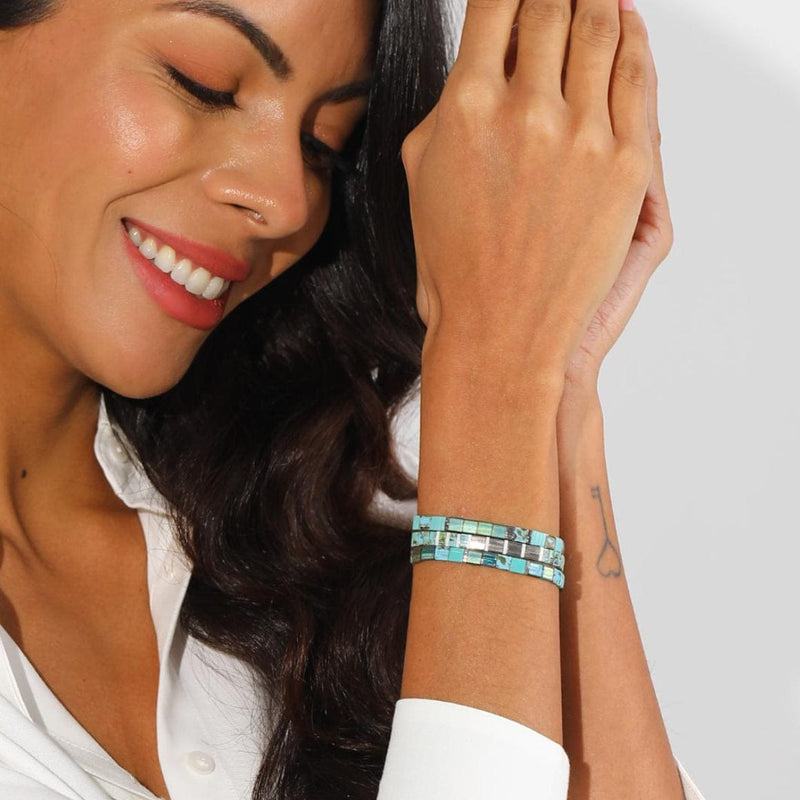 Parure Esmira - Bracelets de perles