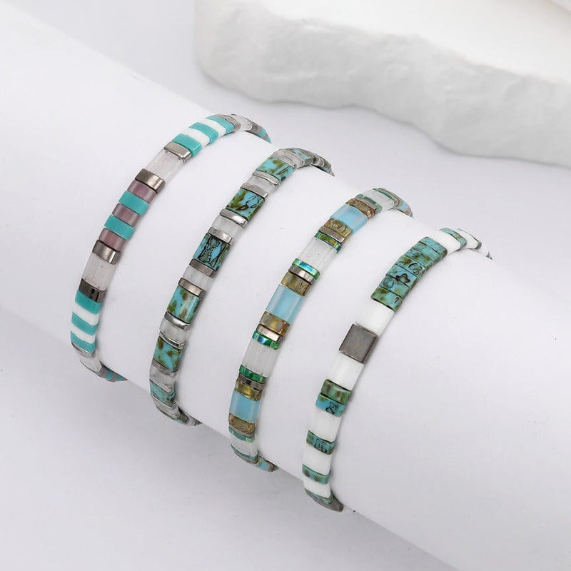 Parure Orina - Bracelets de perles