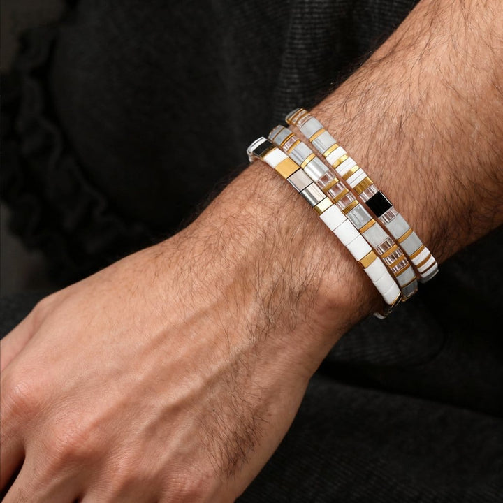 Parure Stars - Bracelets de perles (Pour Lui)