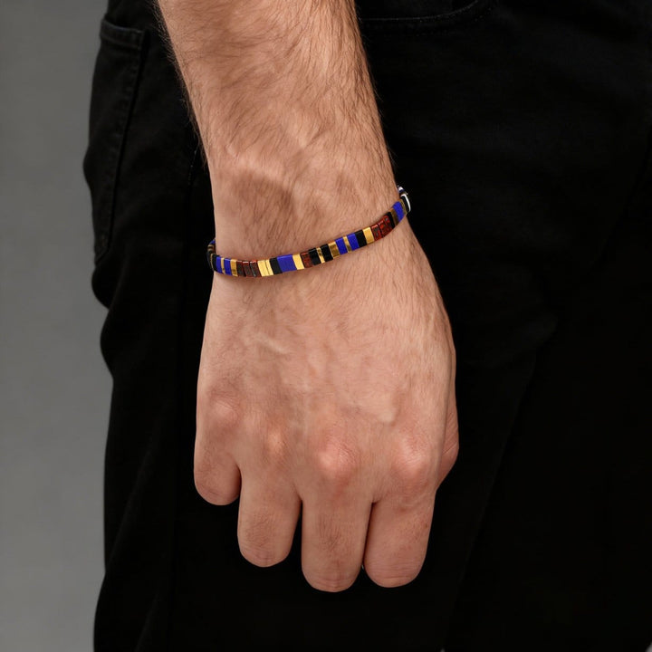 Noa - Bracelet de perles (Pour Lui)