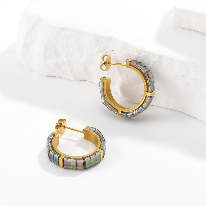 Anya - June Birthstone Earrings