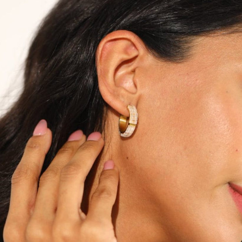 Bianca - artisan detail showing Miyuki bead craftsmanship by Koss Design