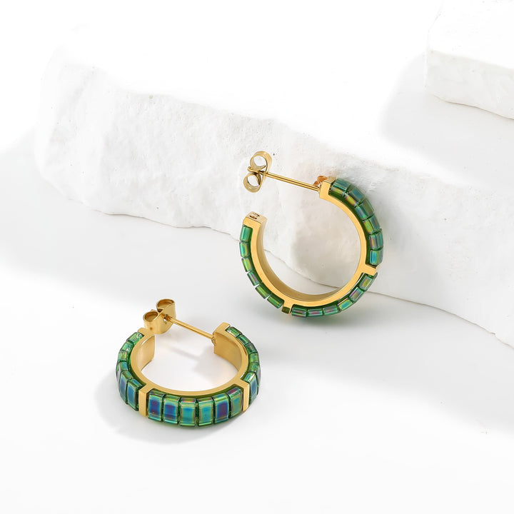 Helena - May Birthstone Earrings