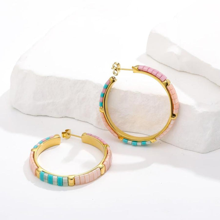 Pastel - Boucles d'oreilles