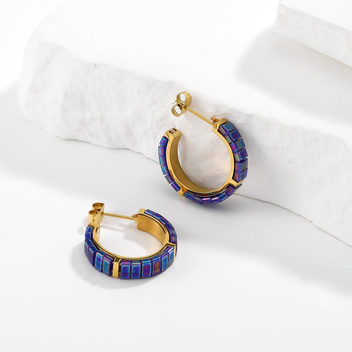 Safira - September Birthstone Earrings