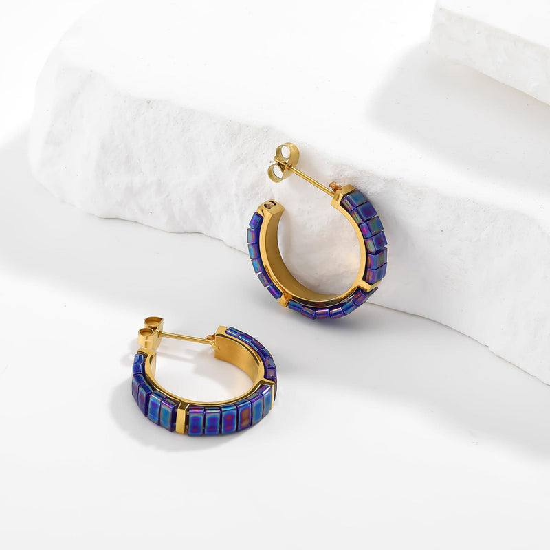 Safira - September Birthstone Earrings