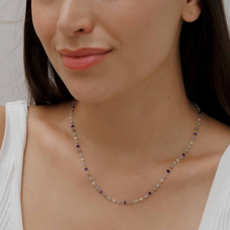 Liva - Collier de pierres naturelles